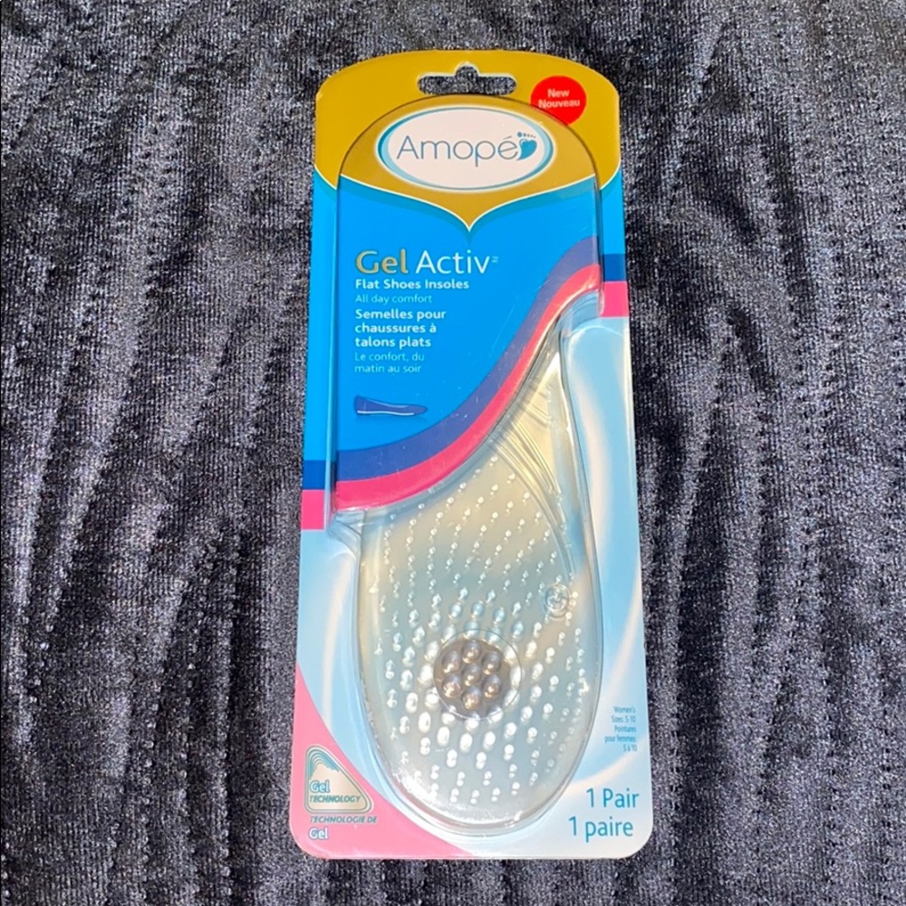 Amope’ gel active shoe inserts-variety